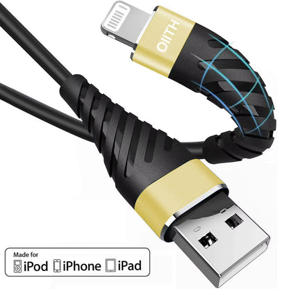 3A Fast Charging USB Cable for Iphone 14 11 12 13 Pro X XS Max 6 7 8 plus SE Ipad Cord Phone Charger Data Wire 1/2/3M 10Ft