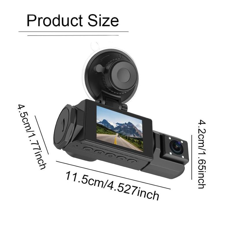 Car Dashcam Car Accessories for Men, 1 Set Car DVR with 32GB Memory Card, HD Car DVR, Car Interior Accessories, Dashcam for Car, Video Surveillance for Car, Vehicle DVR, Auto DVR, Truck DVR, SUV DVR