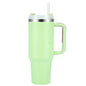 40Oz Tumbler Thermos Bottle Stainless Steel Insulation Coffee Cup with Handle and Straw Portable Kettle Travel Car Ice Cup