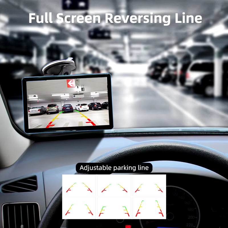 10.1 Inch Touch Screen Car/Rv/Bus/Truck AHD Monitor System 1080P Vehicle DVR Camera HD Night Vision Reversing Parking Recorder