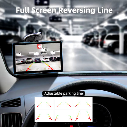 10.1 Inch Touch Screen Car/Rv/Bus/Truck AHD Monitor System 1080P Vehicle DVR Camera HD Night Vision Reversing Parking Recorder